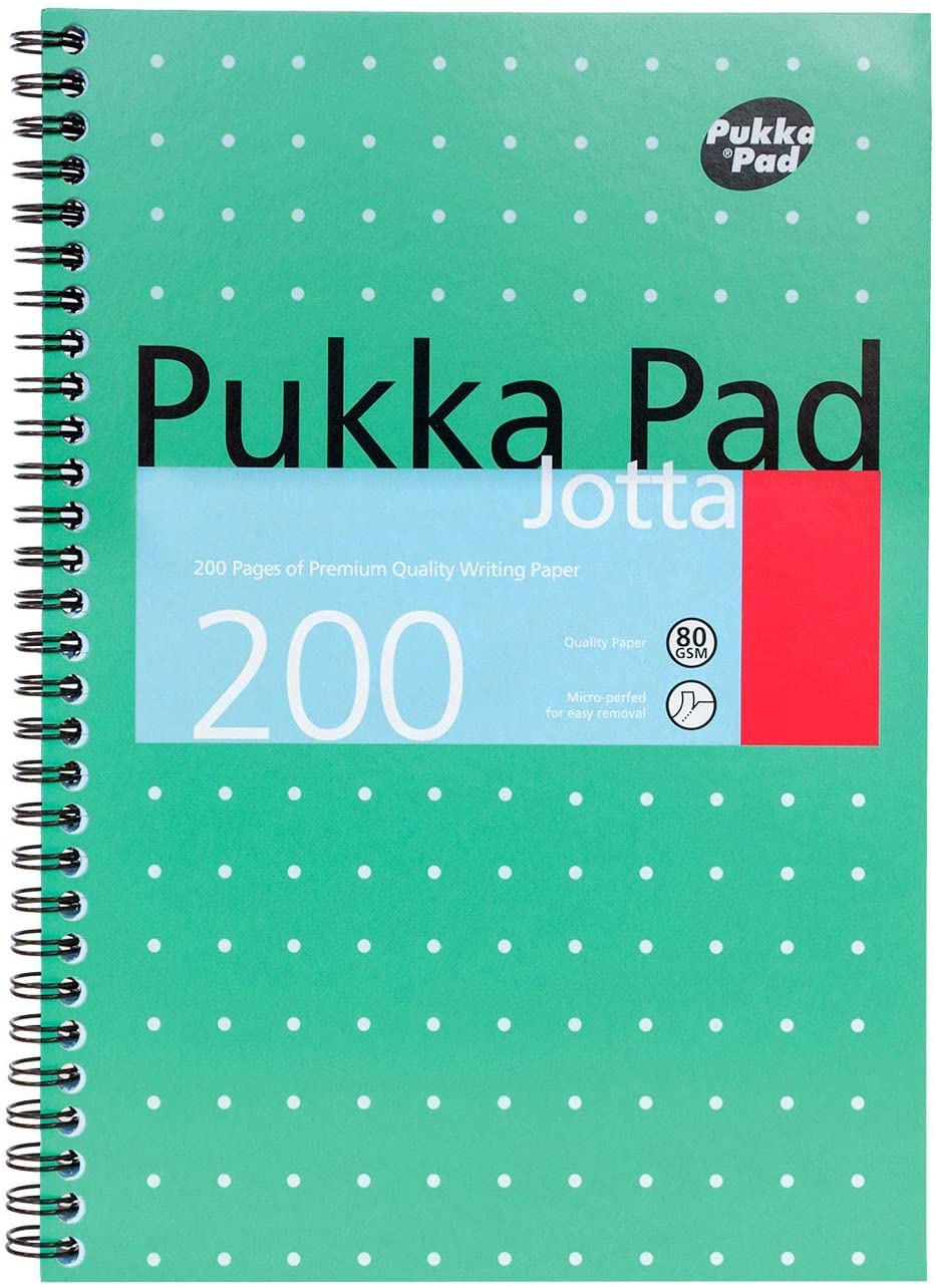 Caiet B5 dictando, cu spirala - Pukka Pads Metallic | Pukka Pad