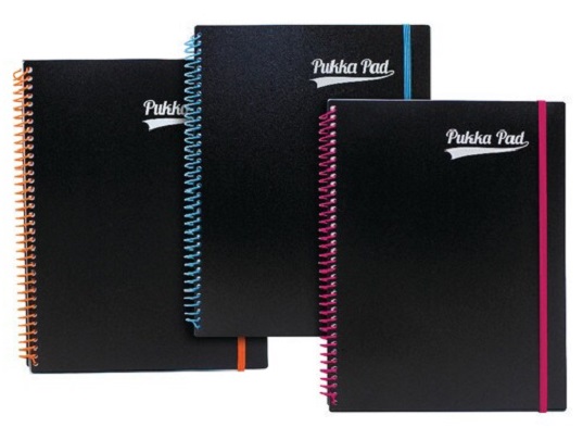 Caiet cu spirala - PP Neon - A5, Dictando | Pukka Pad