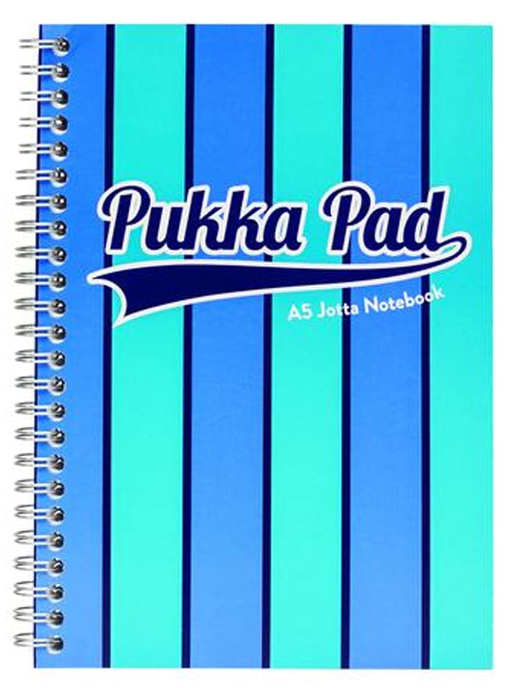 Caiet A5 dictando cu spirala - Vogue, Albastru | Pukka Pad