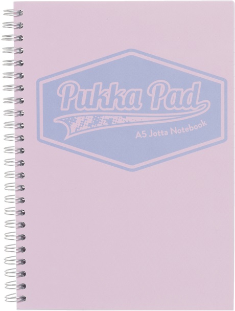 Caiet cu spirala A5 Jotta - Project Book - Roz | Pukka Pad