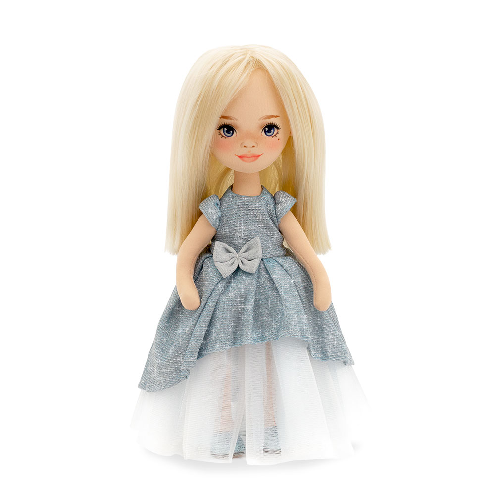 Papusa de plus - Mia in Light Blue Dress, 32 cm | Orange Toys - 1 | YEO