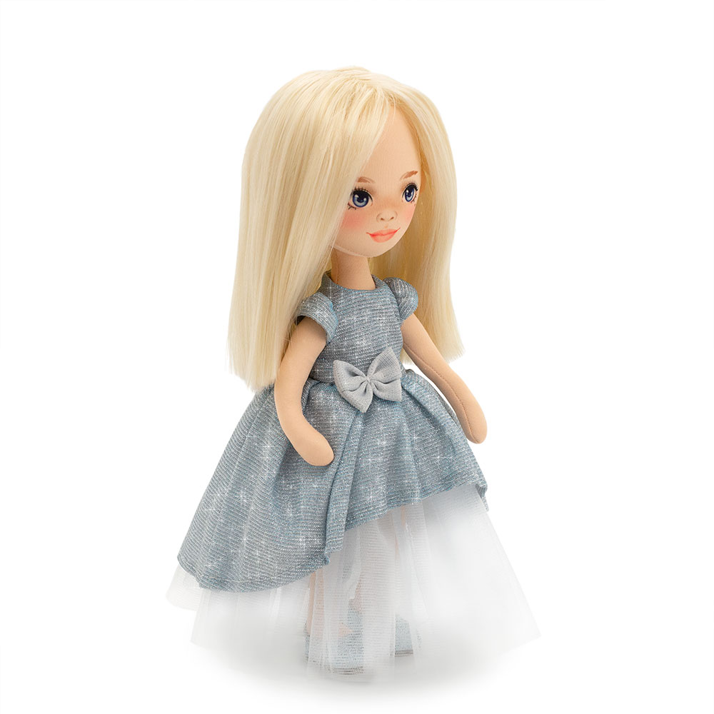 Papusa de plus - Mia in Light Blue Dress, 32 cm | Orange Toys - 2 | YEO