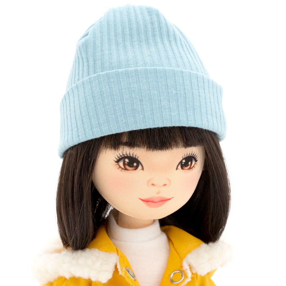 Papusa de plus - Lilu in a Mustard Parka, 32 cm | Orange Toys - 2 | YEO