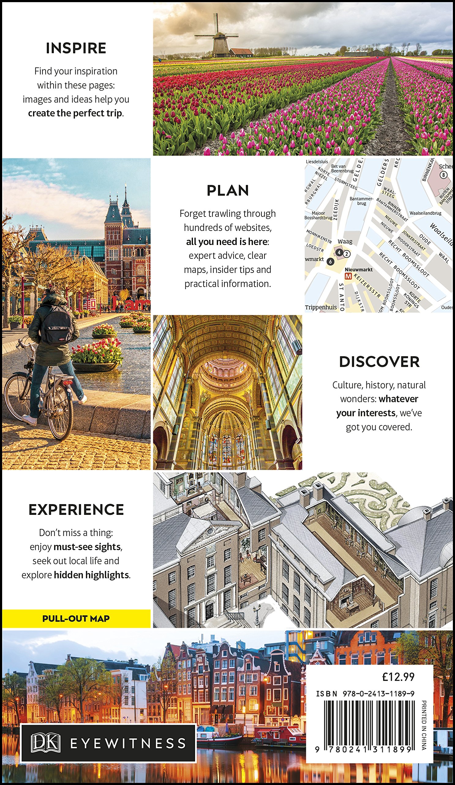 DK Eyewitness Travel Guide Amsterdam: 2019 | - 1 | YEO