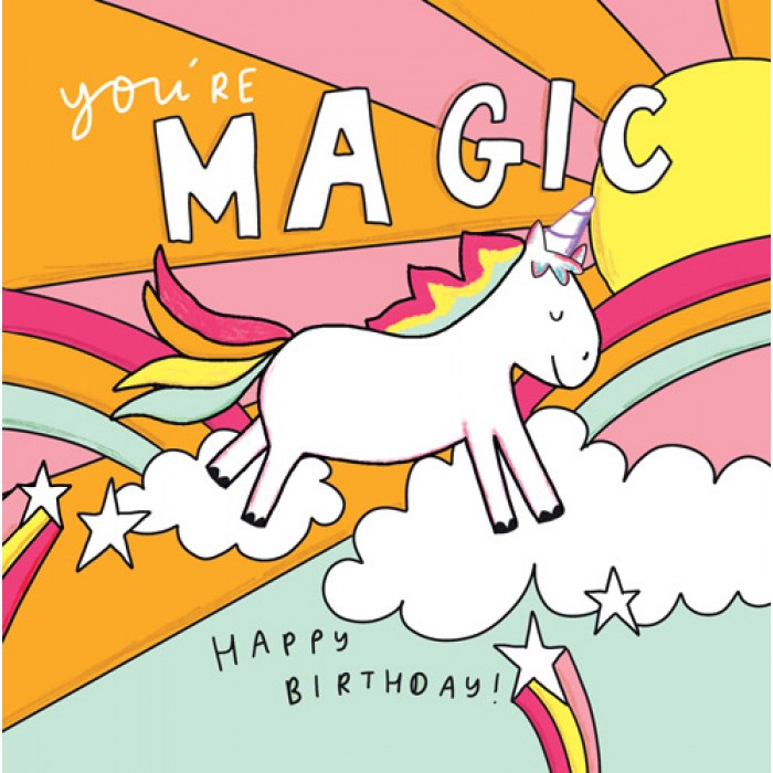 Felicitare - Unicorn You\'re Magic | Pigment Productions