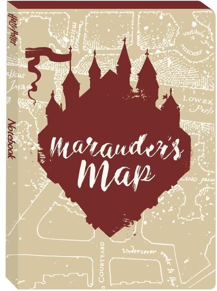 Carnet - Harry Potter - Marauders Map | Half Moon Bay