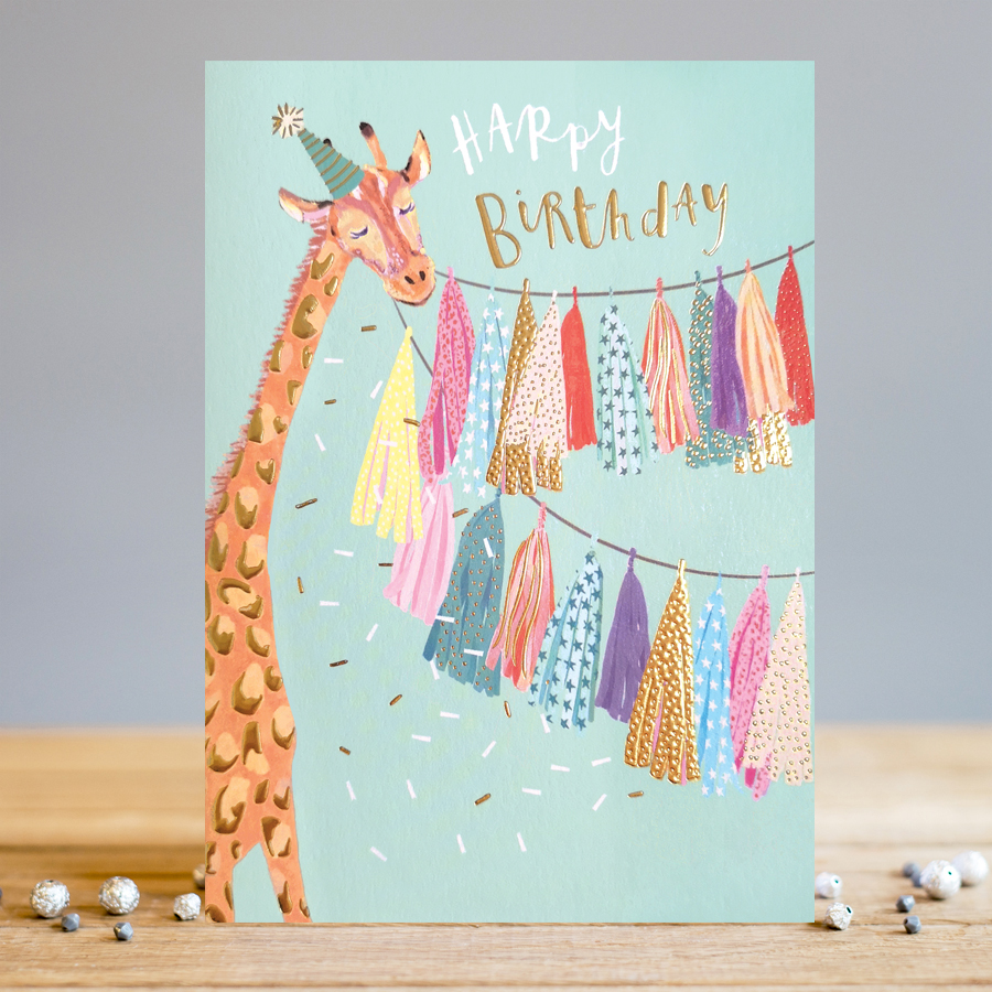 Felicitare - Girafa | Louise Tiler Designs