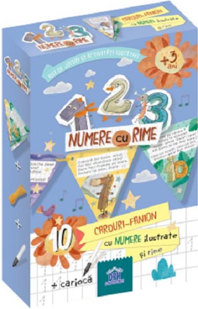 Numere cu rime - Joc educativ | Lavinia Trifan