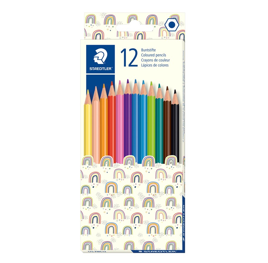 Set 12 creioane - Hexagonal - Colours | Staedtler - 2 | YEO