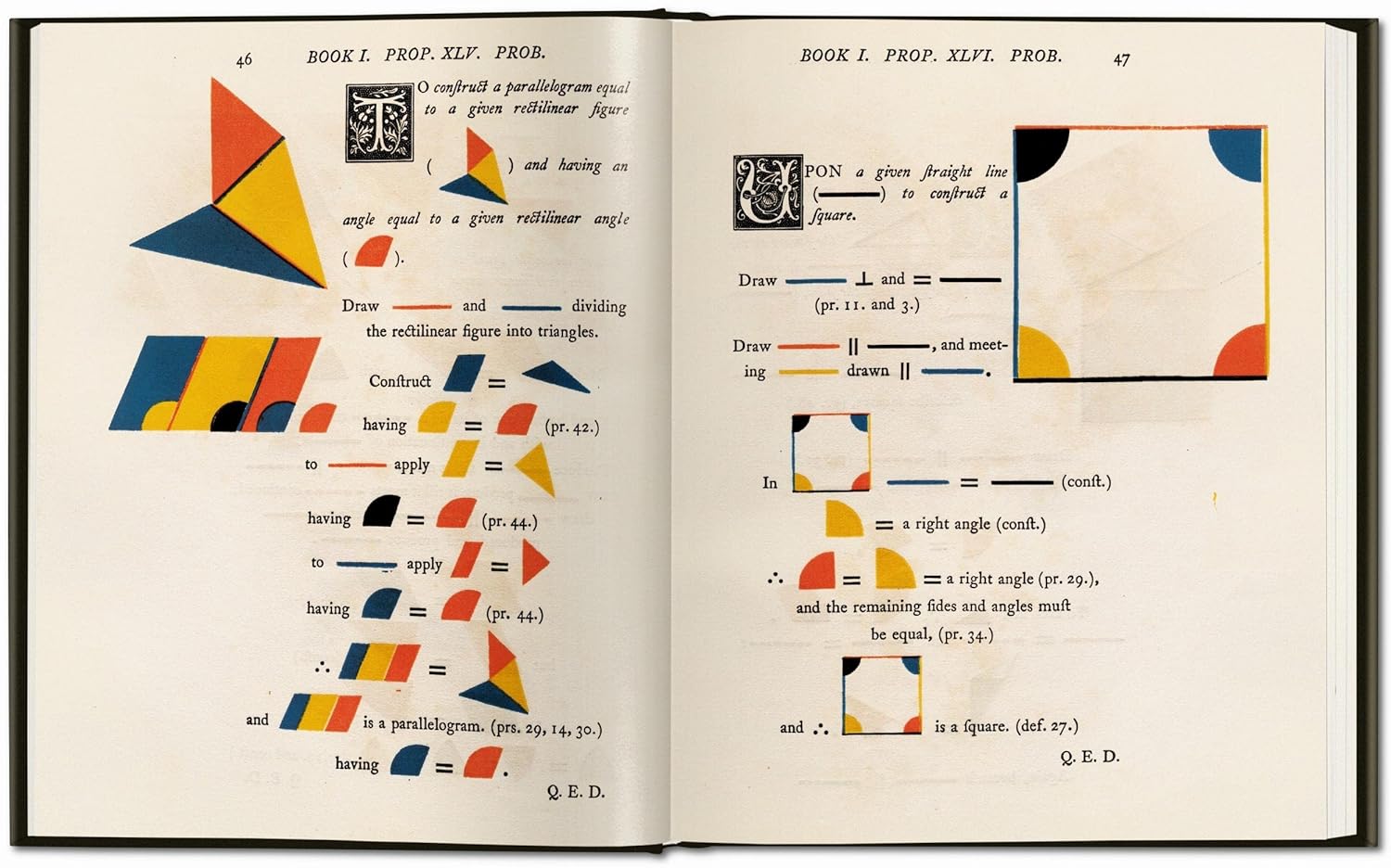 The First Six Books of The Elements of Euclid | Oliver Byrne - 2 | YEO