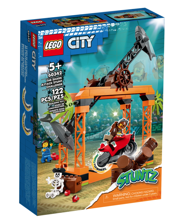 LEGO City - The Shark Attack Stunt Challenge (60342) | LEGO - 1 | YEO