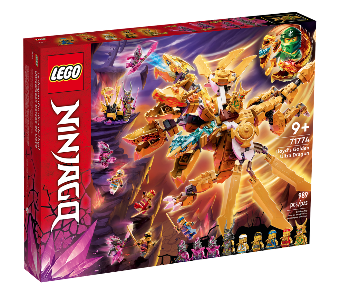LEGO Ninjago - Lloyd’s Golden Ultra Dragon (71774) | LEGO