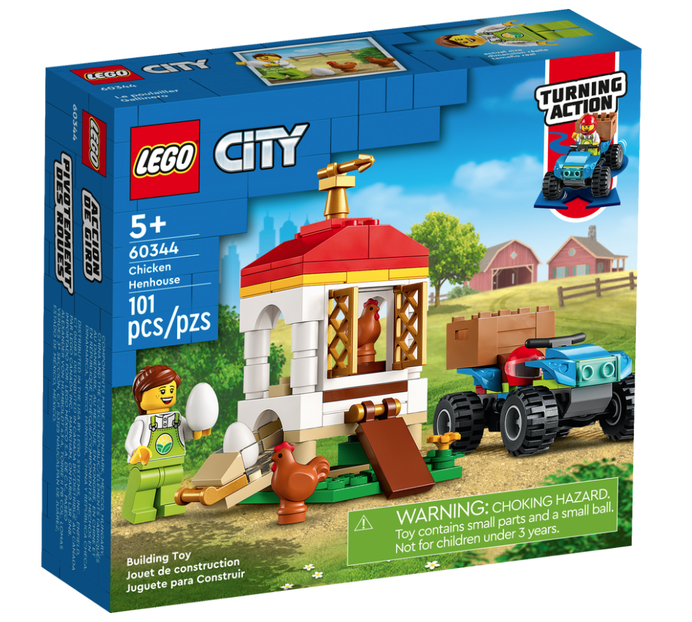 LEGO City - Chicken Henhouse (60344) | LEGO