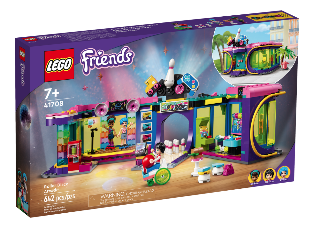 LEGO Friends - Roller Disco Arcade (41708) | LEGO - 1 | YEO