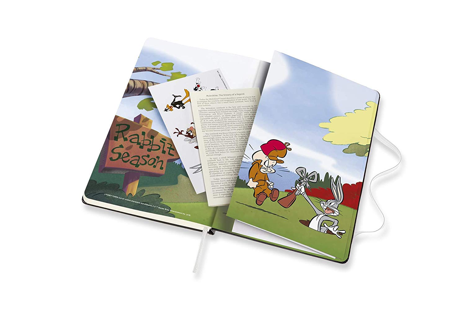 Carnet - Moleskine Large, Ruled - Looney Tunes Limited Edition - Bugs Bunny | Moleskine