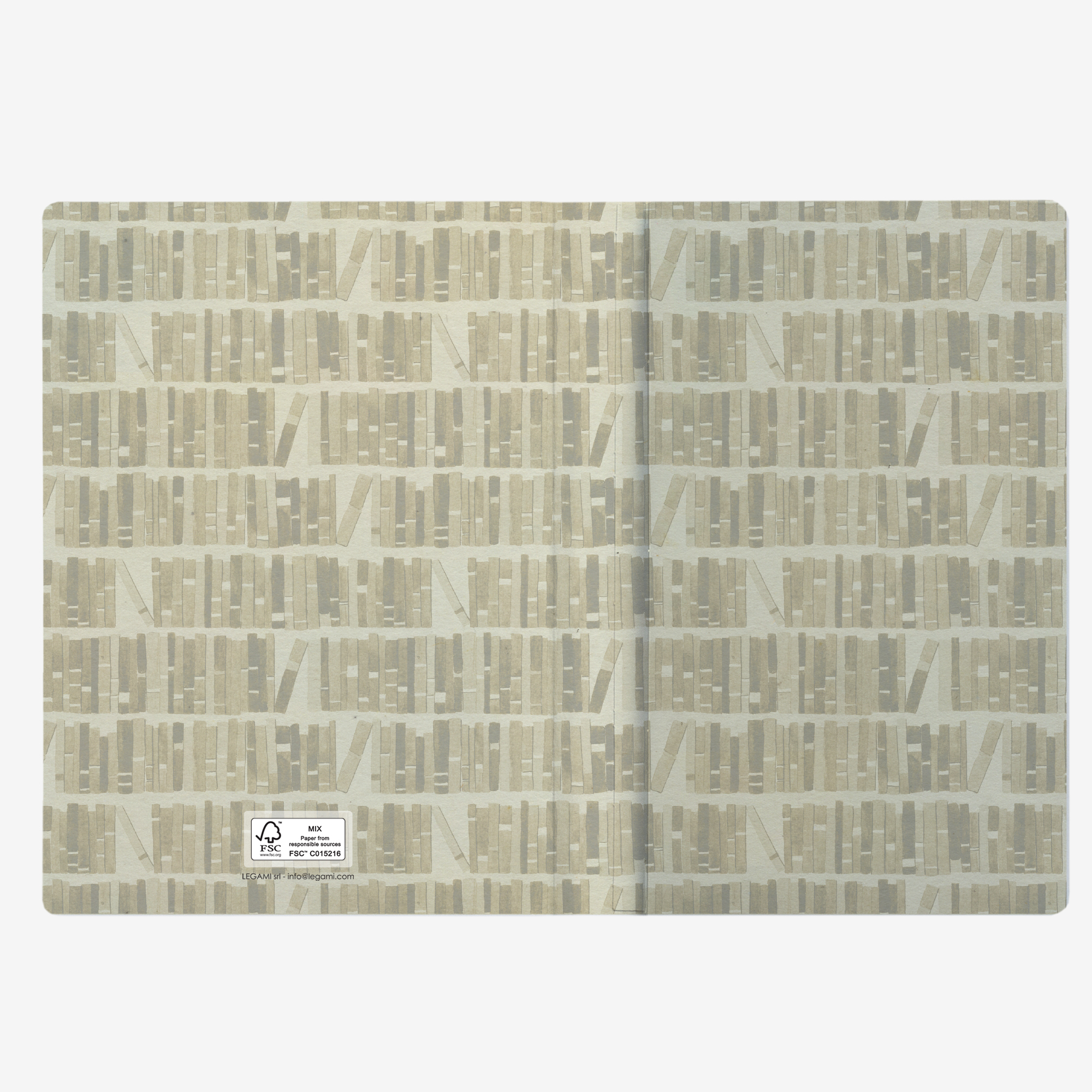 Carnet Legami - Booklover Large Squared | Legami