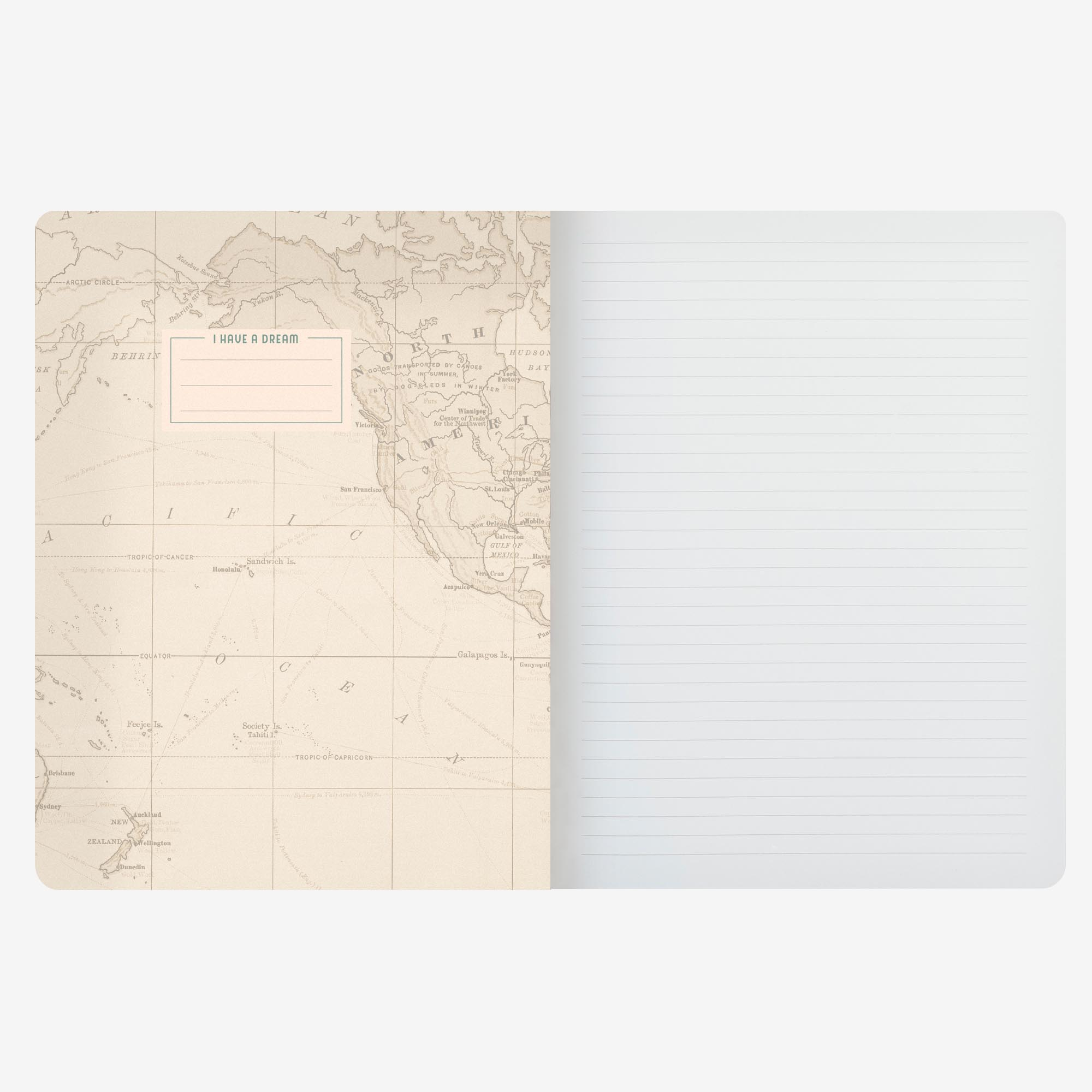 Carnet - Large, Lined - Travel | Legami