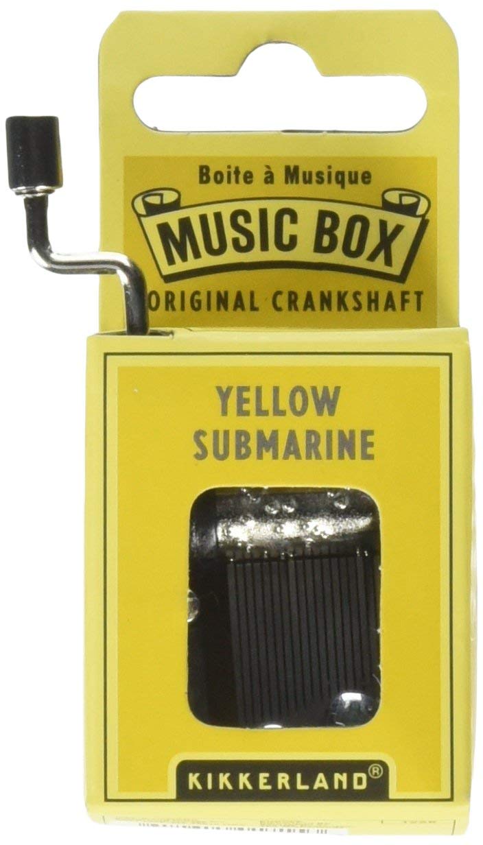  Cutie muzicala - Yellow submarine | Kikkerland 