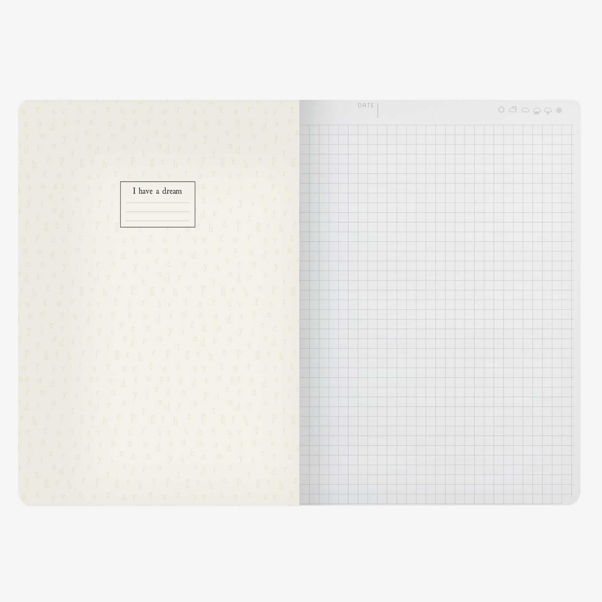 Carnet - Squared, Medium - Booklover | Legami