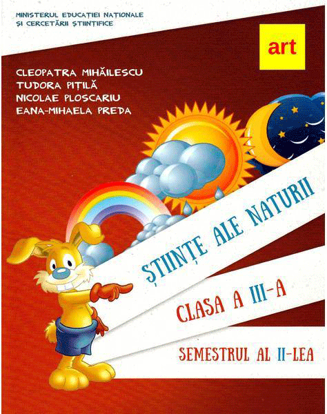 Manual cu CD - Stiinte ale naturii - Clasa a III-a - Semestrul al II-lea