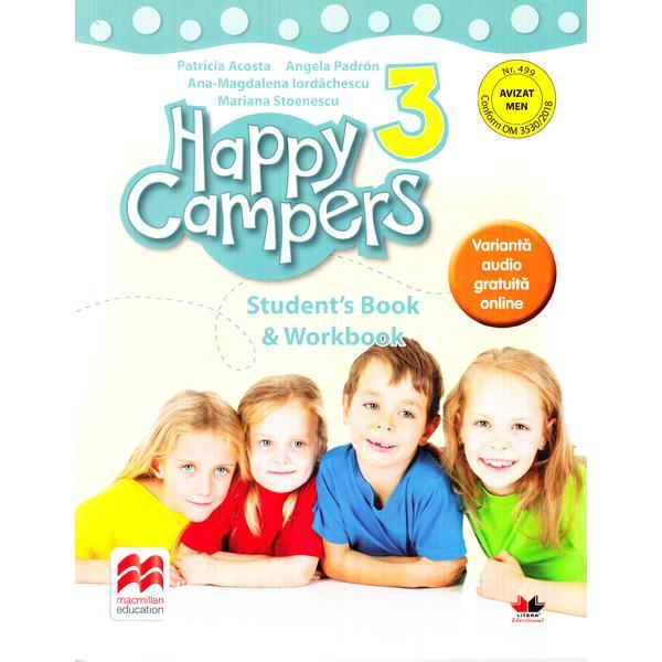 Happy Campers 3. Students Book and Workbook | Mariana Stoenescu