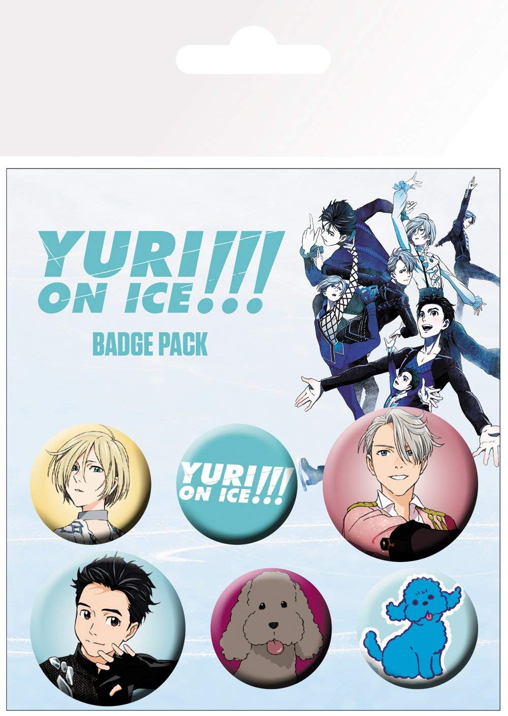 Set 6 insigne - Yuri on ice mix | GB Eye