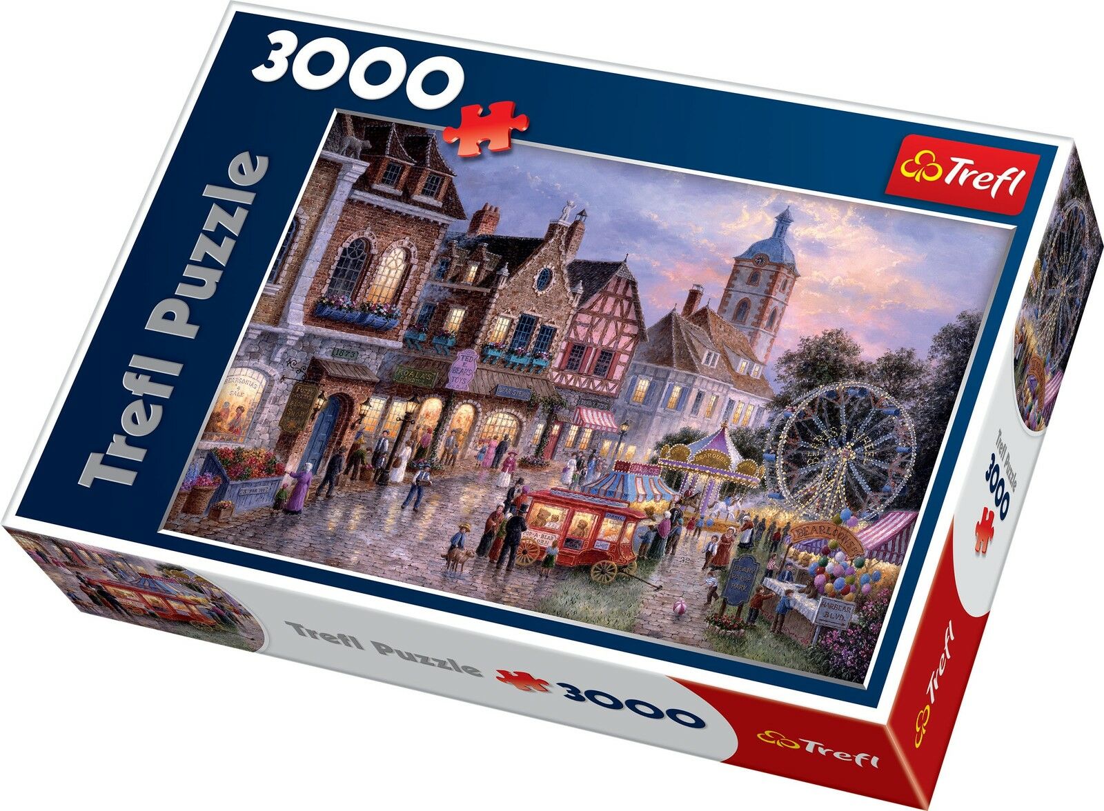 Puzzle 3000 piese - Targ de Provincie | Trefl