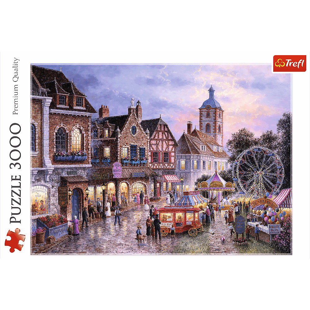 Puzzle 3000 piese - Targ de Provincie | Trefl - 1 | YEO