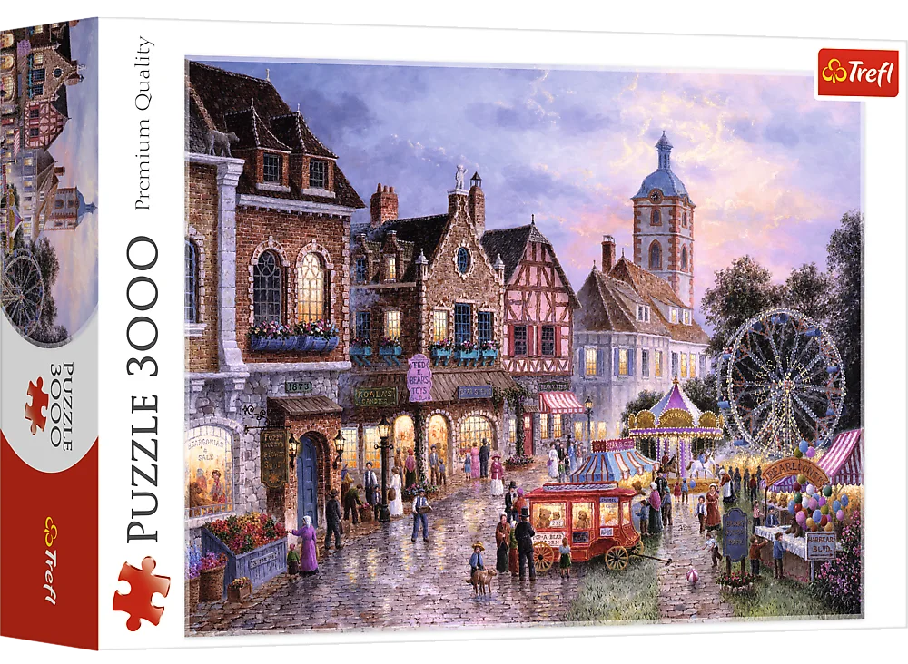 Puzzle 3000 piese - Targ de Provincie | Trefl - 2 | YEO