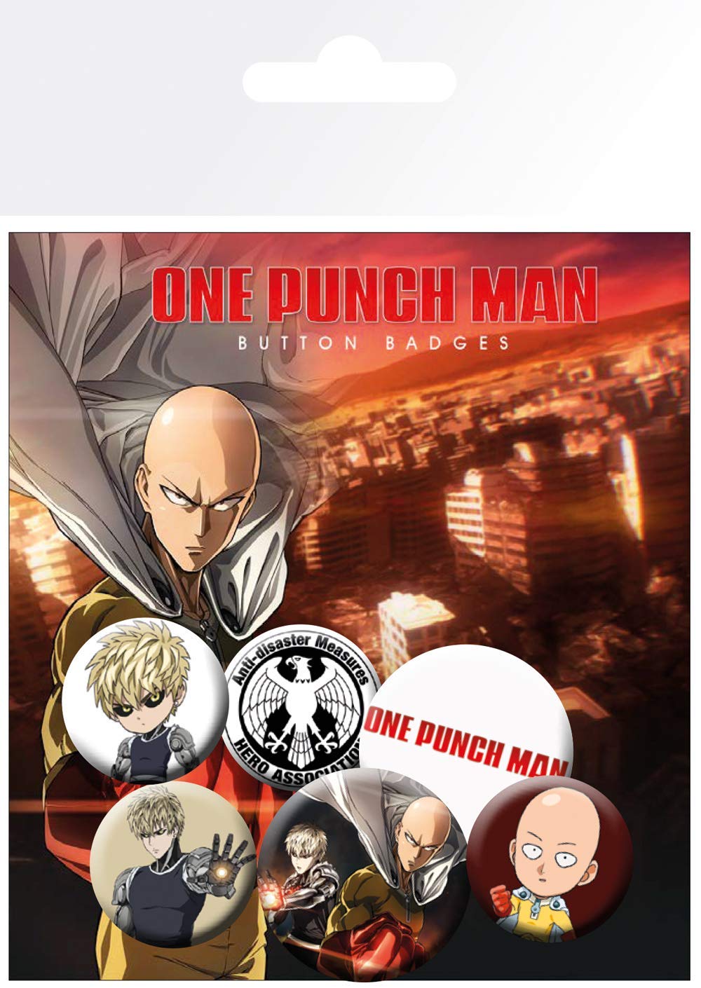  Set 6 insigne - One punch man | GB Eye 