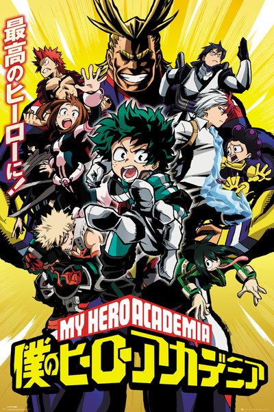 Poster - My Hero Academia, Season 1 | GB Eye
