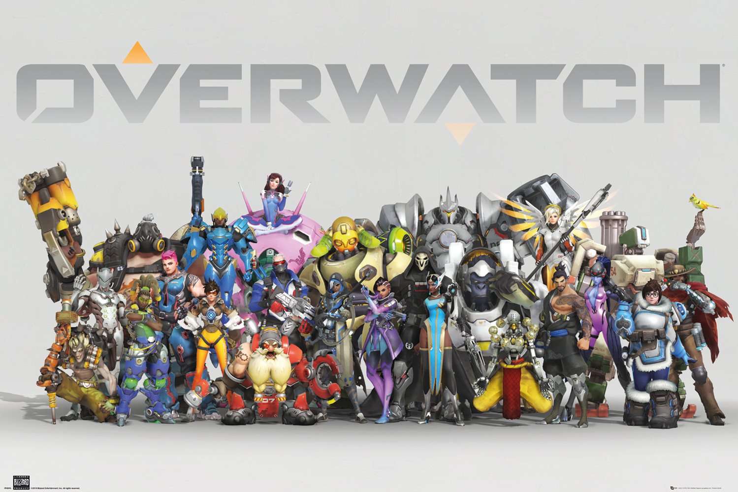 Poster - Overwatch, Anniversary Line Up | GB Eye