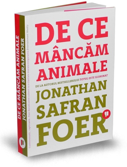 De ce mancam animale | Jonathan Safran Foer carturesti.ro imagine 2022