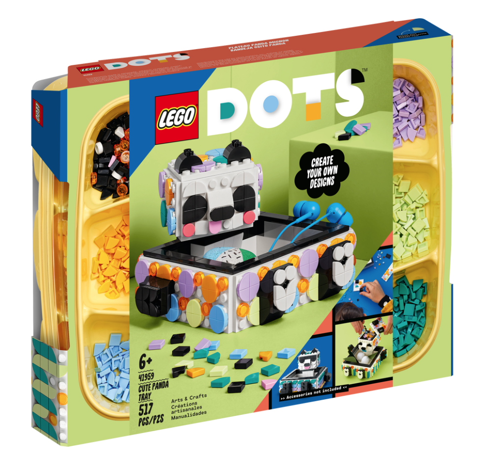 LEGO Dots - Cute Panda Tray (41959) | LEGO