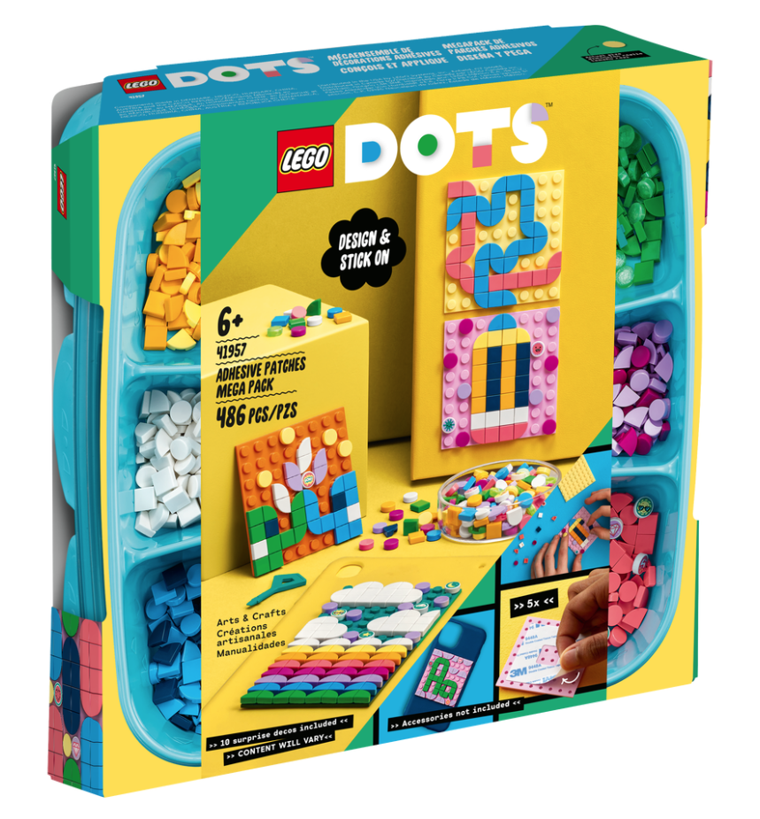 LEGO Dots - Adhesive Patches Mega Pack (41957) | LEGO - 1 | YEO