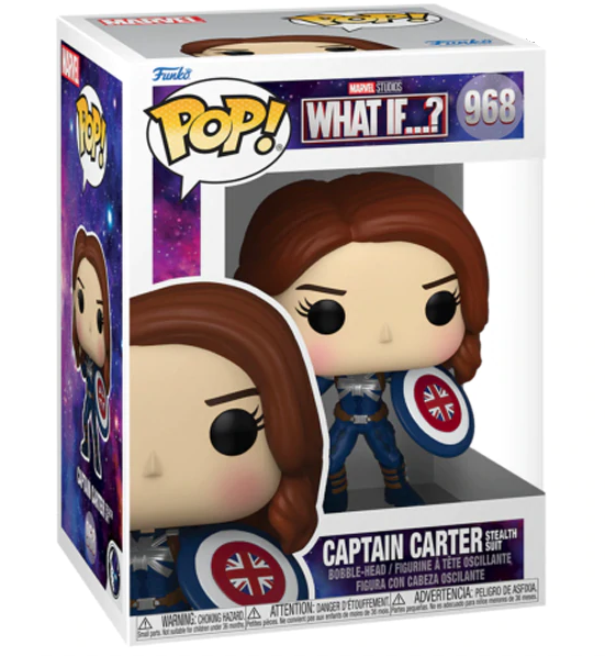Figurina - What If...? - Captain Carter - Stealth Suit | FunKo