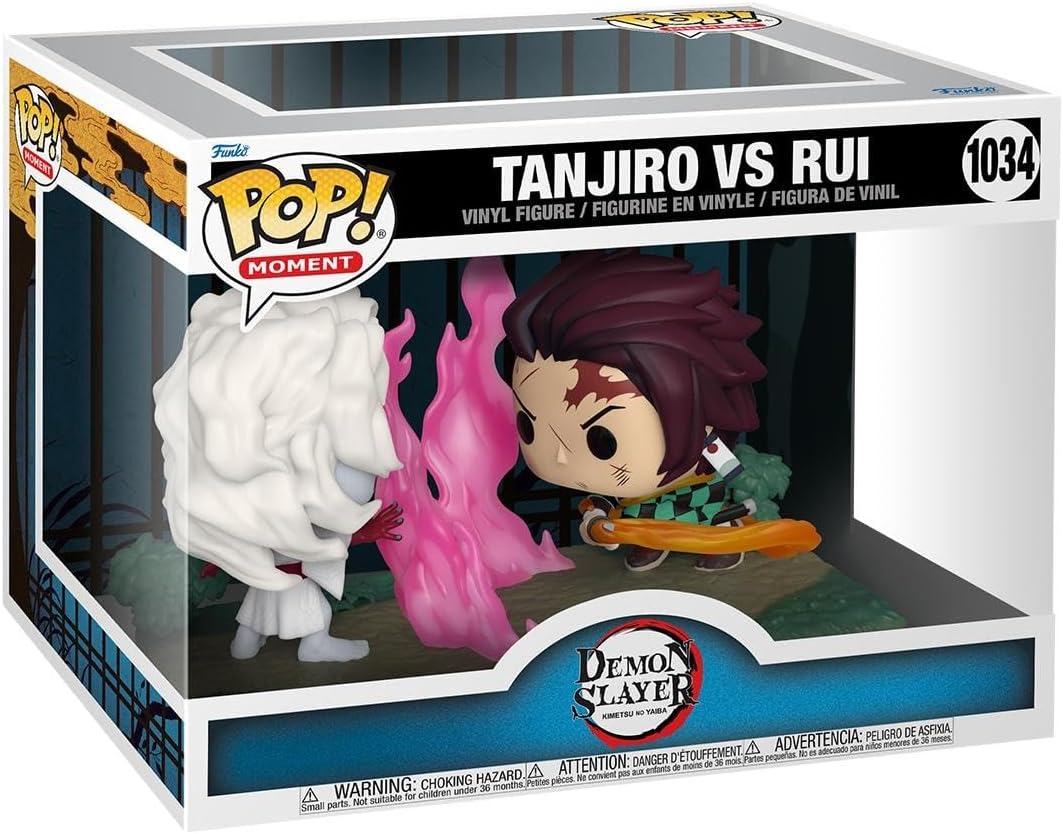 Figurina - Demon Slayer - Tanjiro vs. Rui | Funko - 2 | YEO