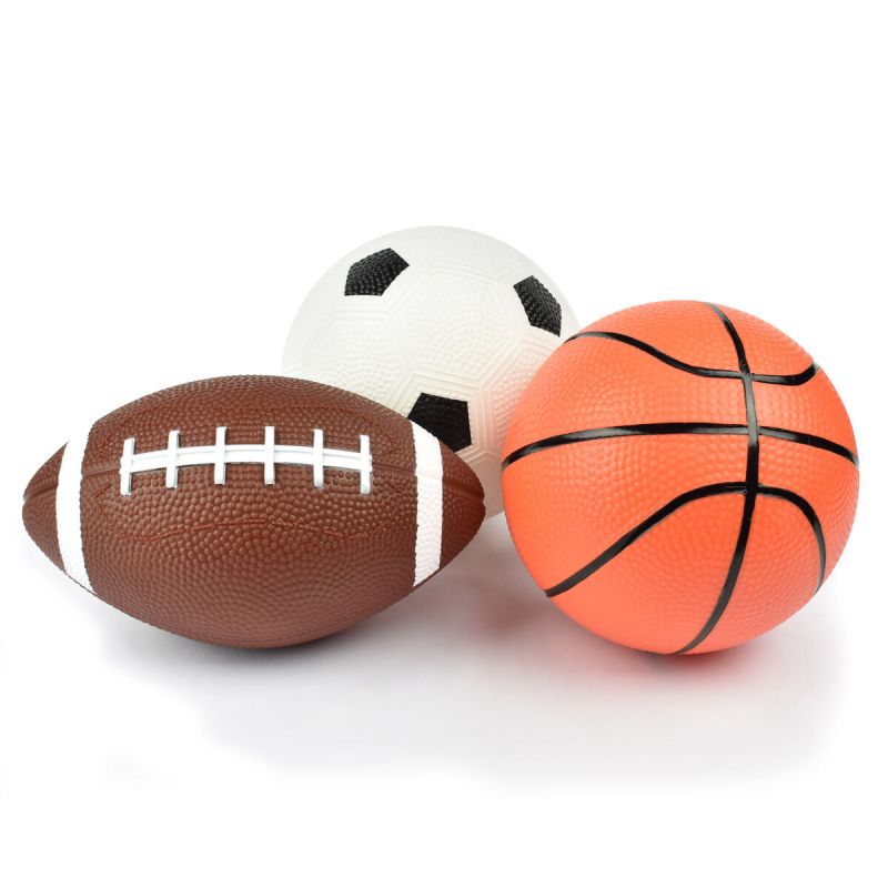 Set 3 mingi - Basket Ball, American Football, Football | Legami