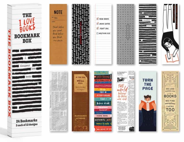 I Love Books Bookmark Box | Gibbs Smith Publisher