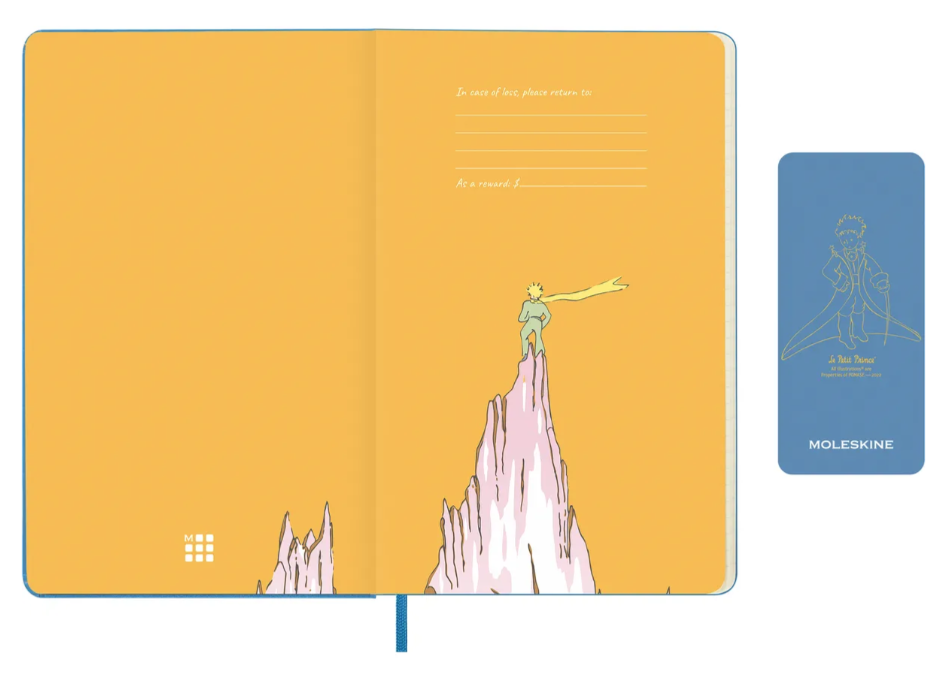 Agenda 2023 - 12-Months Weekly - Limited Edition - Large, Hard Cover - Le Petit Prince - Mountain | Moleskine - 1 | YEO