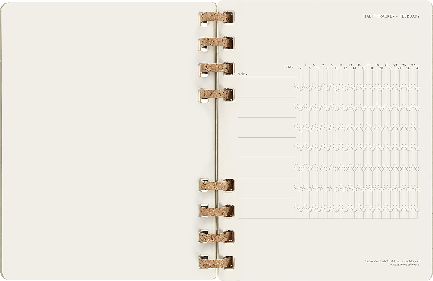 Agenda 2023 - 12-Months Weekly - Extra Large, Spiral, Hard Cover - Crush Olive | Moleskine - 9 | YEO