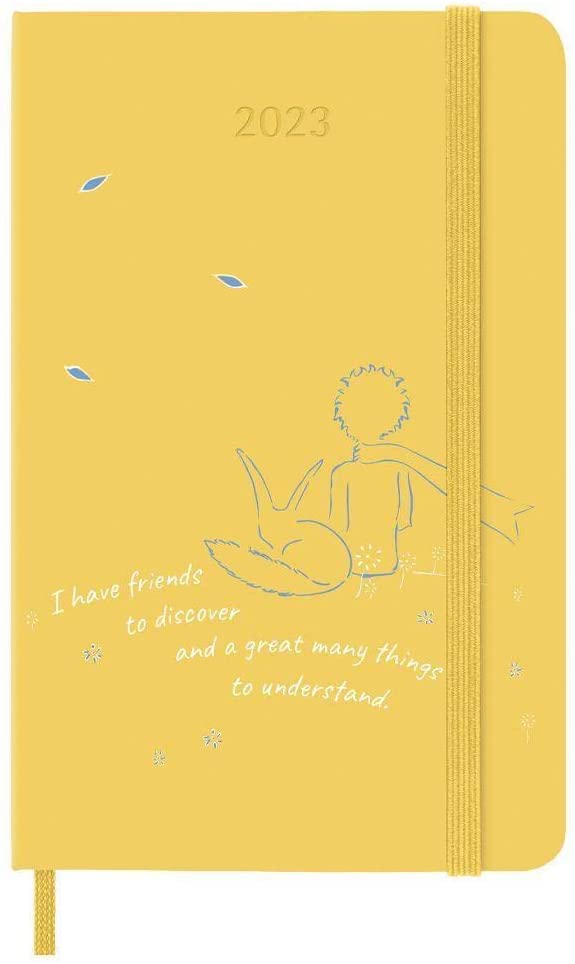 Agenda 2023 - 12-Months Weekly - Limited Edition - Pocket, Hard Cover - Le Petit Prince - Fox | Moleskine - 3 | YEO