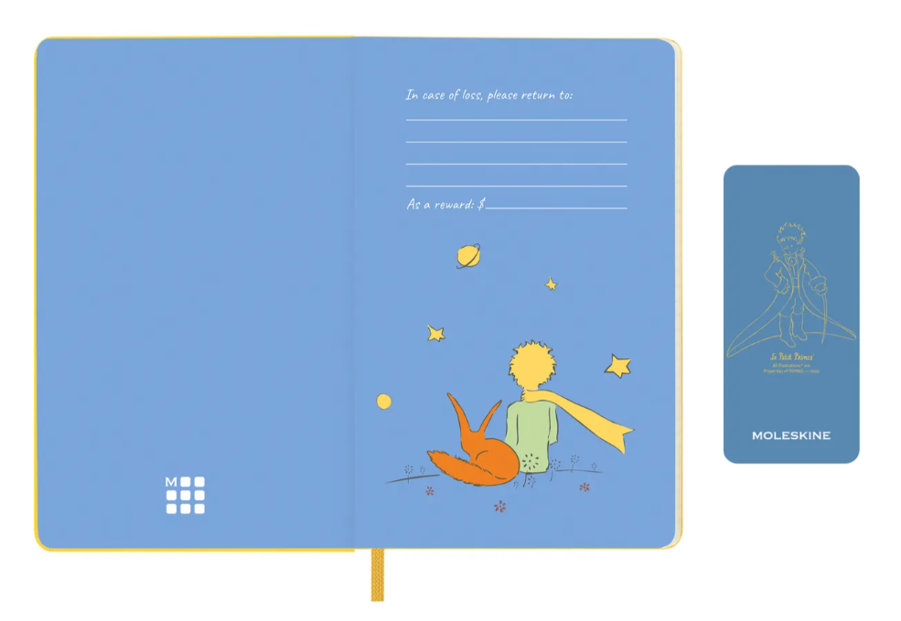 Agenda 2023 - 12-Months Weekly - Limited Edition - Pocket, Hard Cover - Le Petit Prince - Fox | Moleskine - 1 | YEO