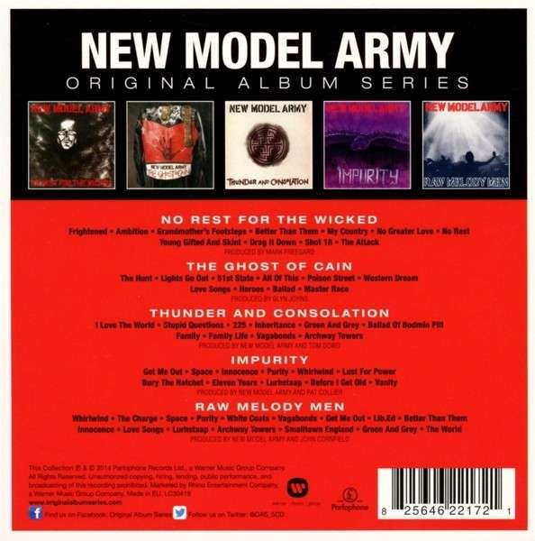 New Model Army - Original Album Series | New Model Army