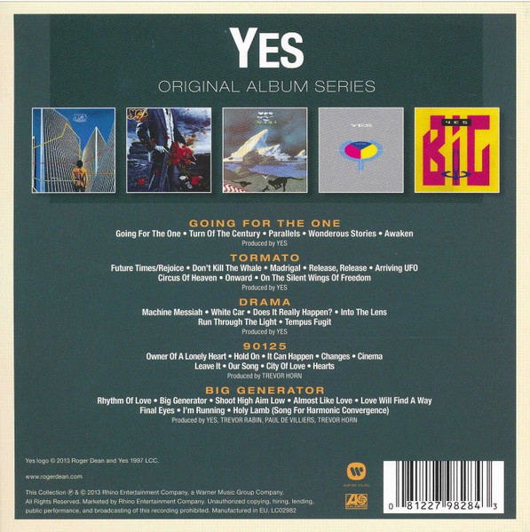 Yes - Original Album Series | Yes