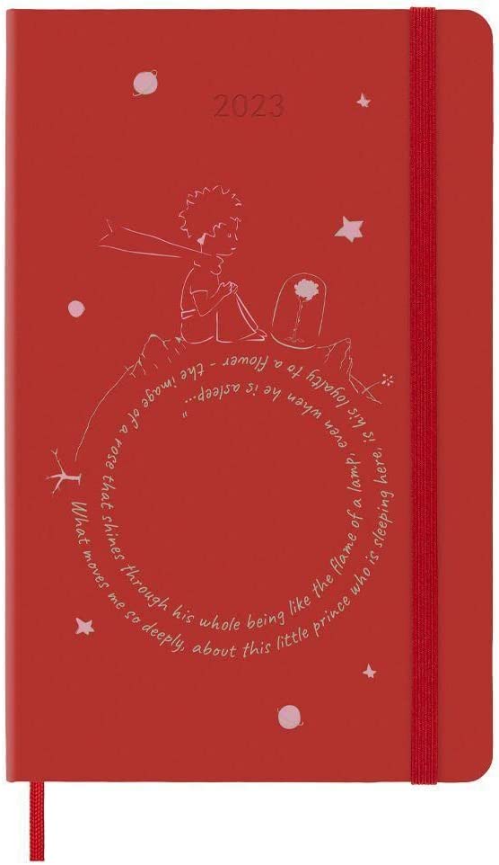 Agenda 2023 - 12-Months Weekly - Limited Edition - Large, Hard Cover - Le Petit Prince - Rose | Moleskine - 3 | YEO