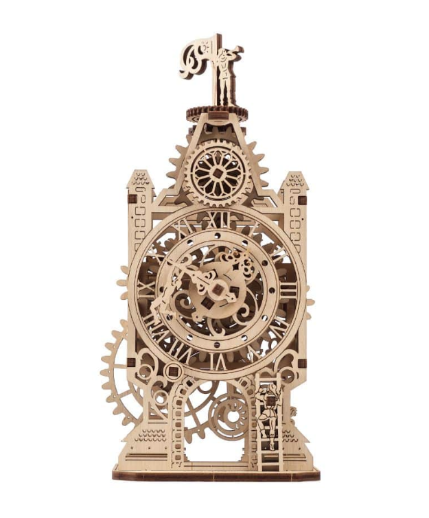 Puzzle 3D - Vechiul Turn cu Ceas | Ugears