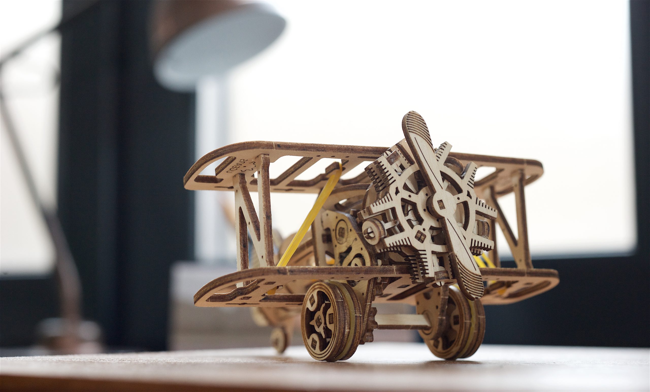 Puzzle 3D - Mini-Biplane | Ugears - 1