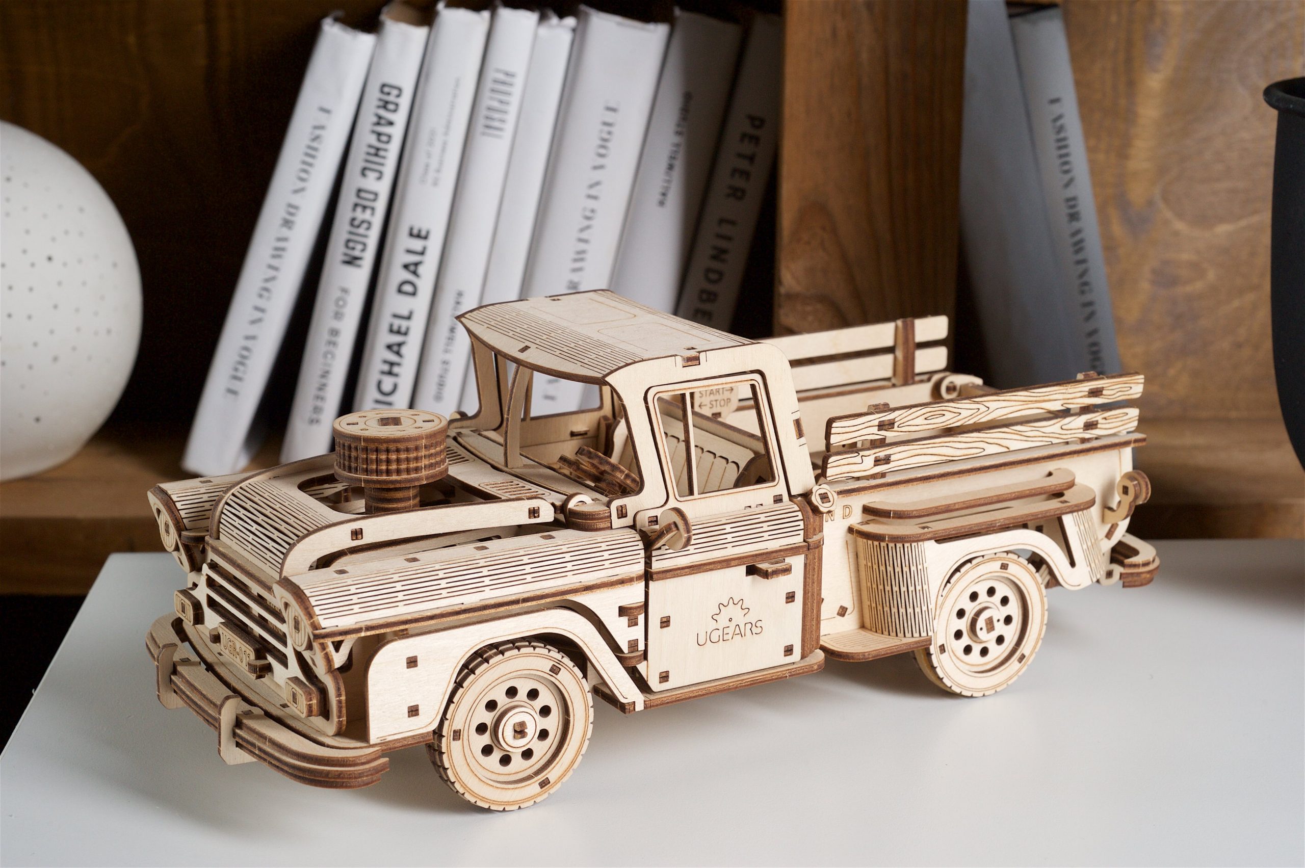 Puzzle 3D - Camioneta Lumberjack | Ugears image