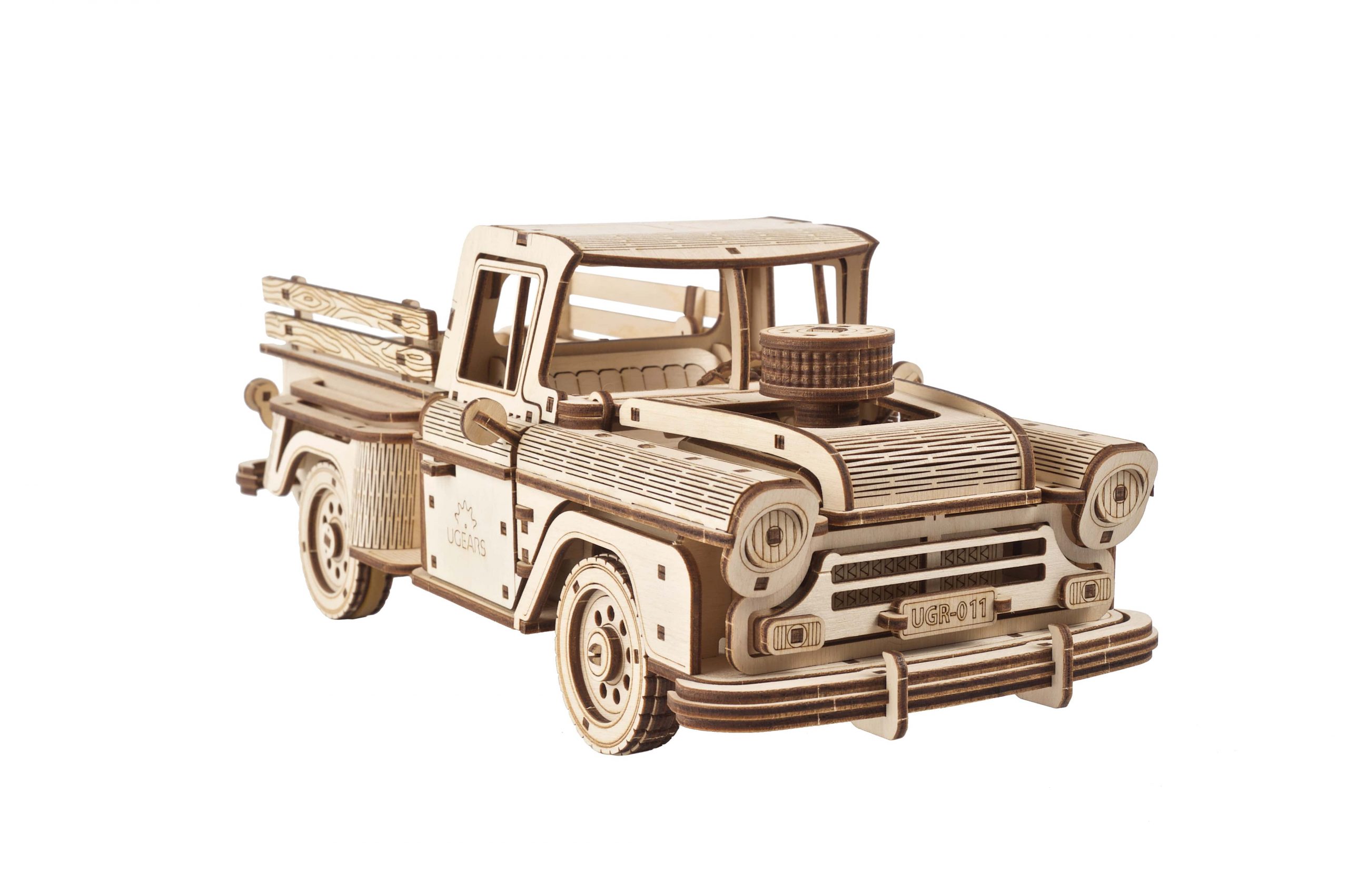 Puzzle 3D - Camioneta Lumberjack | Ugears - 5